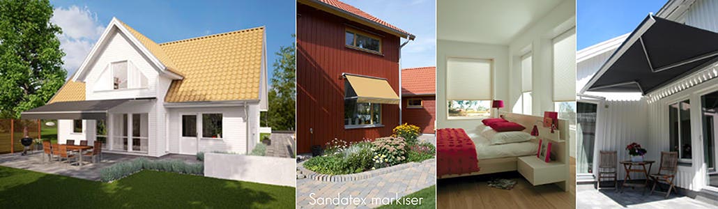 Collage av markiser